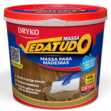 DRYKO MASSA VEDA TUDO P/MADEIRA BRANCA 400G