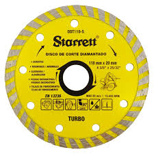 STARRETT DISCO DIAMANTADO TURBO 110MM X 20MM*