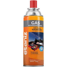 ETANIZ CARGA GAS FOGAREIRO 400ML/227G