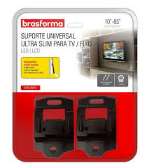 BRASFORMA SUPORTE TV FIXO UNIVERSAL 10" - 85" SBRU851