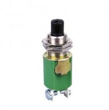 CHAVE MARGIRIUS CS-390 -NA INTERRUPTOR PUSHBUTTON VERDE 1A