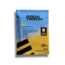 ARGAMASSA ARGATECH 8X1 CINZA 20KG