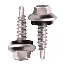 NEW-FIX PARAFUSO AUTO BROCANTE SEXTAVADO COSTURA 14 X 2" C/100