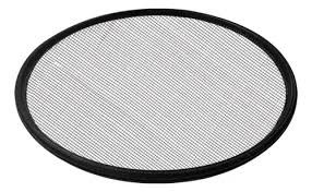 PENEIRA FEIJAO 55CM ARO PLASTICO PRETA