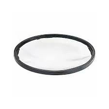 PENEIRA FUBA 30CM ARO PLASTICO PRETA