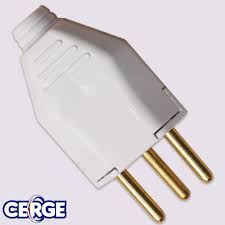 CERGE PINO MACHO 2P+T 180° 10A 250V (173C3 B) C/10