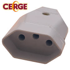 CERGE PINO FEMEA 2P+T 10A 250V (191C3 B) C/10