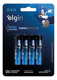 ELGIN PILHA ULTRA ALCALINA AAA C/4