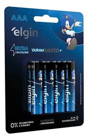 ELGIN PILHA ULTRA ALCALINA AAA C/8