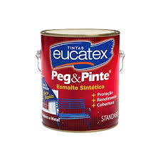 EUCATEX TINTA ESMALTE SINTETICO PEG & PINTE LARANJA 3.6L