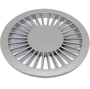 OVERTIME GRELHA FIXA INOX REDONDA 100MM