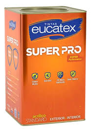 EUCATEX TINTA ACRILICA STANDARD SUPER PRO FOSCA 18L BRANCA