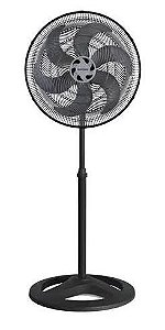 VENTISOL VENTILADOR COLUNA TURBO 6 PAS 50CM PRETO 127V PREMIUM