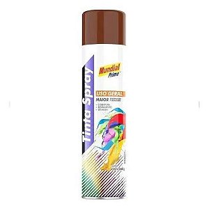 MUNDIAL PRIME TINTA SPRAY USO GERAL MARROM 400ML