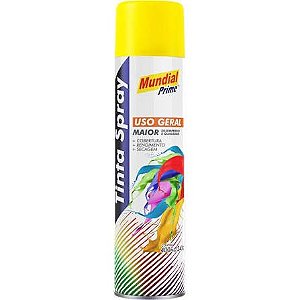 MUNDIAL PRIME TINTA SPRAY USO GERAL AMARELO 400ML