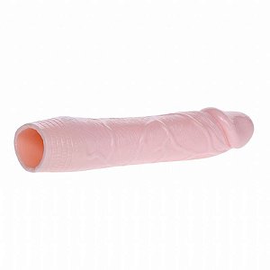 Capa Peniana Extensora em Silicone - Pênis Maior - 19.0 x 4.0 cm