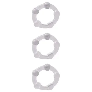 Kit Anel Peniano 3 Unidades 3,7Cm