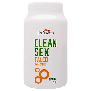 Clean Sex Talco Linha Cyber - 40g - Hot Flowers