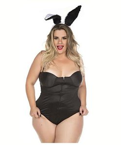 Fantasia Coelha Plus Size Plus Size