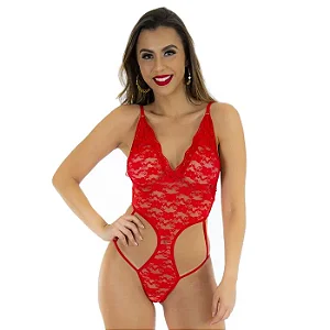 Body Sensual Rendado Deliciosa - Pimenta Sexy