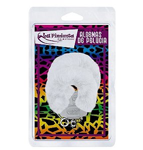 Algema De Pelucia Branca Reforçada - La Pimienta
