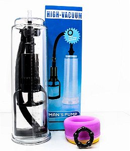 High-Vacum Man's Pump Bomba Peniana Manual 20 x 6 cm