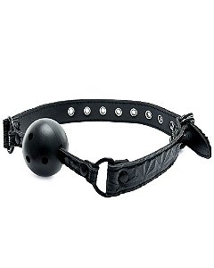 Mordaça De Bola Com Respiradouro - Luxury Fetish