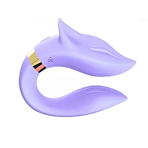 Vibrador Para Casal Fox Lilás