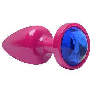Plug Anal P Plástico Abs Pink 7 X 2,5Cm