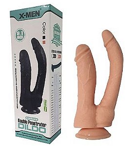 Pênis Realístico duplo - Dildo Double Penetrator