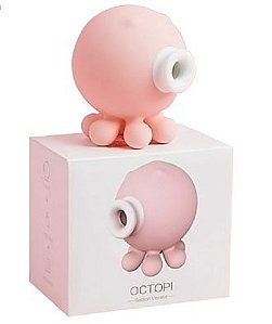 S-Hande Octopi - Estimulador de Clitóris Recarregável em Forma de Polvo Com 10 Intensidades de Sucção