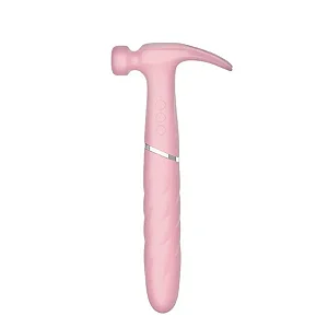 Sweet Hammer Vibrador em Formato de Martelo com 3 Intensidades e 20 Modos de Vibração