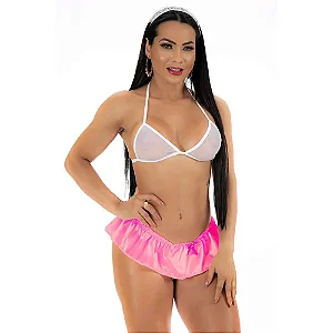 Kit Fantasia Pimentinha Babá Rosa - Pimenta Sexy