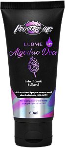 Lubrificante Sabor Algodão Doce Beijável Lubme - 60 ml - Provoke-me