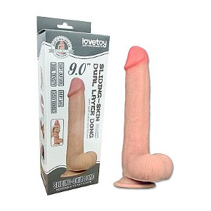 Pênis Realístico 9.0" Beliscável 23,1 x 4,0 cm