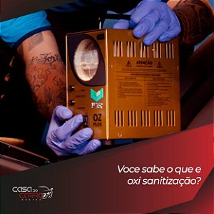 Oxi-sanitização automotiva
