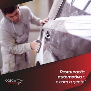 Restauração de plásticos e lataria automotiva