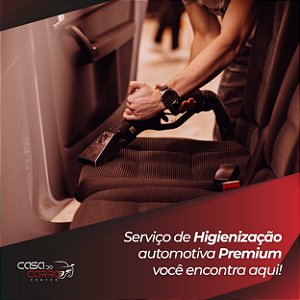 Higienização automotiva premium