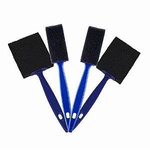 KIT 4 PINCÉIS DE ESPUMA PARA DETALHAMENTO - VONIXX