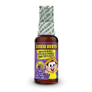 Própion Chico Bento - Spray com Mel e Tutti-Frutti sem álcool (30ml) - Baldoni