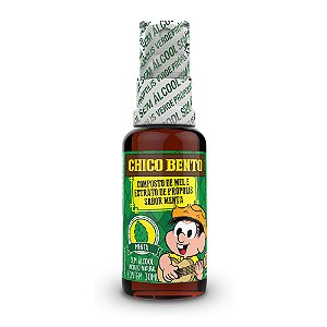 Própion Chico Bento - Spray com Mel e Menta sem álcool (30ml) - Baldoni
