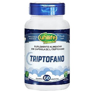 L-Triptofano 300mgr 60 cáps - Unilife