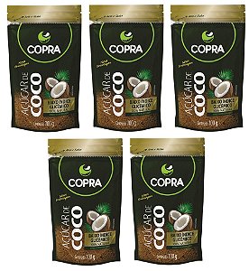 Kit 5uni Açúcar de Coco 100gr - Copra