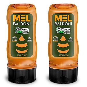 Kit 2uni Mel Orgânico 300gr - Baldoni