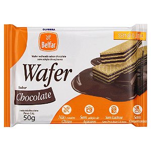 Wafer sem Glúten 50gr  - Belfar