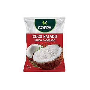 Coco Ralado Fino Úmido Adoçado  100gr - Copra (val. 07/abr/23)