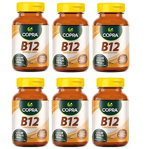 Kit 6uni Vitamina B12 60 cáps - Copra