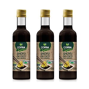 Kit 3uni Shoyu de Coco 150ml - Copra