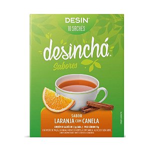 Desincha laranja com Canela 10 Saches - Desinchá