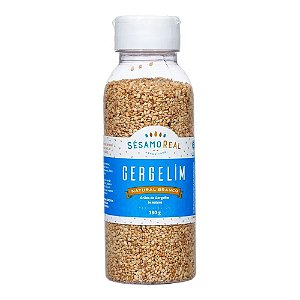 Gergelim Natural Branco 180g - Sesamo Real